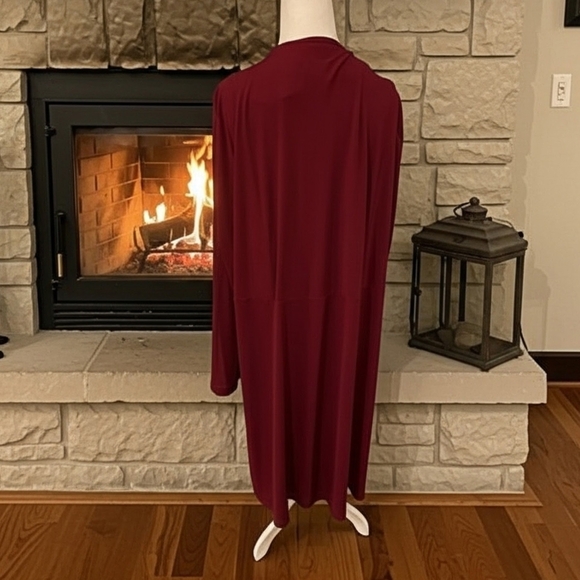 Lane Bryant Red Long Robe - Picture 4 of 8